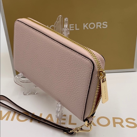 Michael Kors Jet Set Travel Phone Wallet Wristlet - Picture 11 of 16